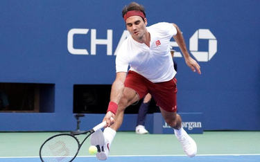 Roger Federer pokonał Nicka Kyrgiosa 6:4, 6:1, 7:5