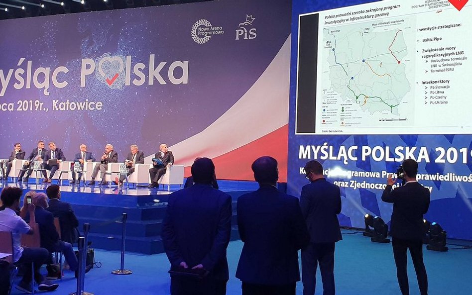 Panel "Polityka energetyczna i bezpieczeństwo energetyczne" na konwencji PiS w Katowicach