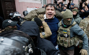 Saakaszwili nieuchwytny jak Robin Hood
