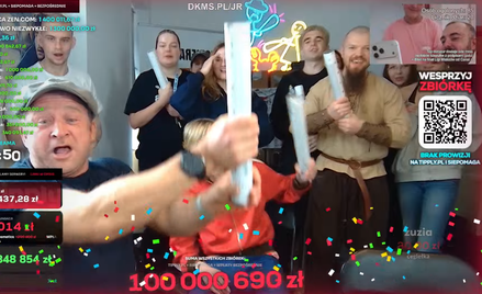 Ponad 127 milionów złotych od internautów. Youtuber Łatwogang zbiera pieniądze na chore dzieci