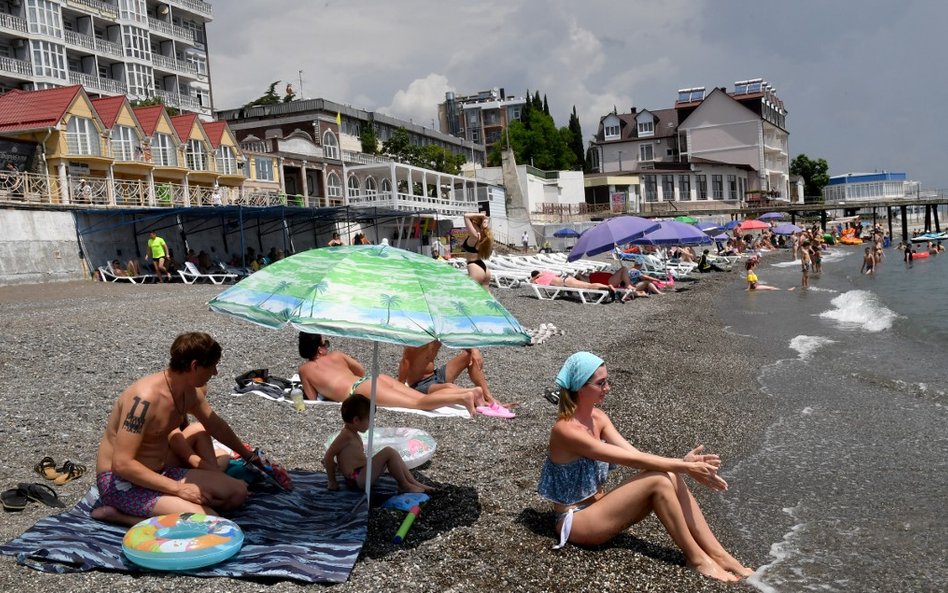 Plaża na Krymie