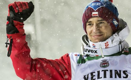 Kamil Stoch w Engelbergu.