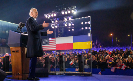 Prezydent Biden w Warszawie