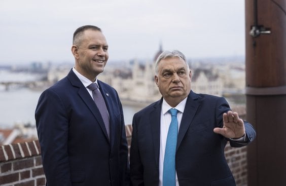 Prezydent Karol Nawrocki i premier Węgier Viktor Orbán