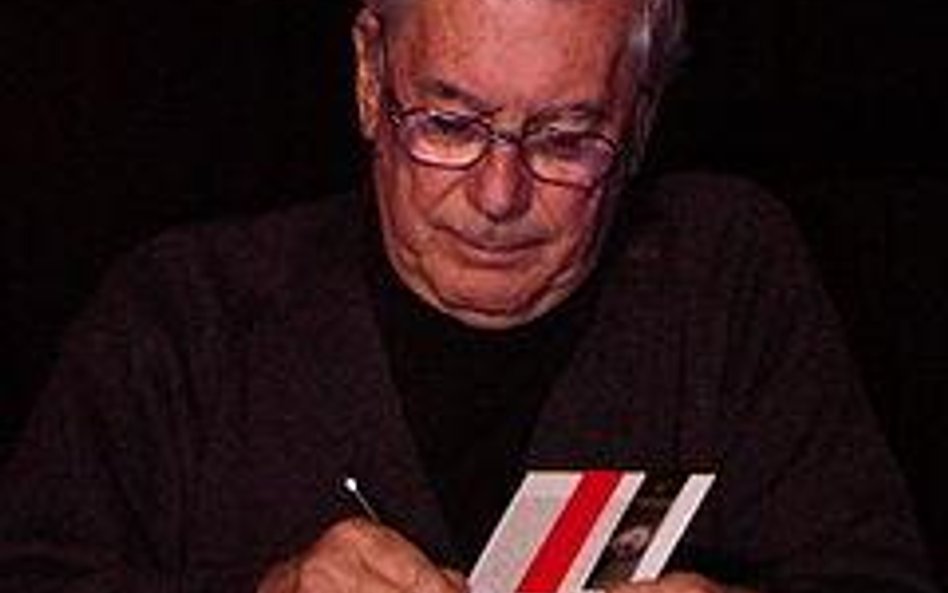 Mario Vargas Llosa; fot. Manuel González Olaechea y Franco