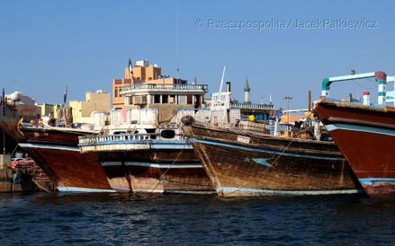 Tu nad wcinaja?cą sie? głe?boko w la?d zatoka? Creek, istniała niegdyś osada poławiaczy pereł