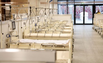 Szpital na Stadionie Narodowym zapełniony