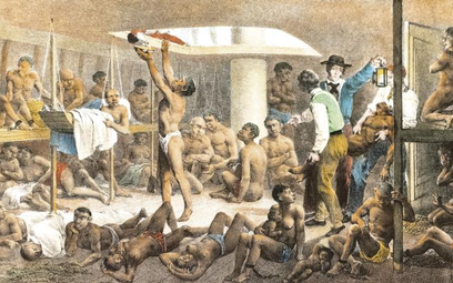 Przetrzymywani w nieludzkich warunkach niewolnicy często umierali z głodu, wycieńczenia lub od choró