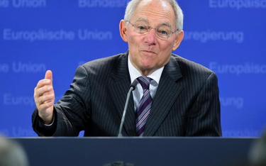 Wolfgang Schaeuble, niemiecki minister finansów, zapewnia, że wzmocnione fundusze ratunkowe będą wys