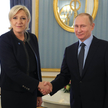 Le Pen i Putin w 2017 roku