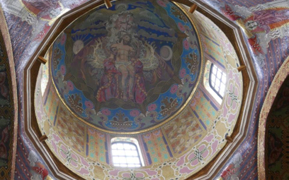 Mozaika J. Mehoffera w katedrze ormiańskiej we Lwowie