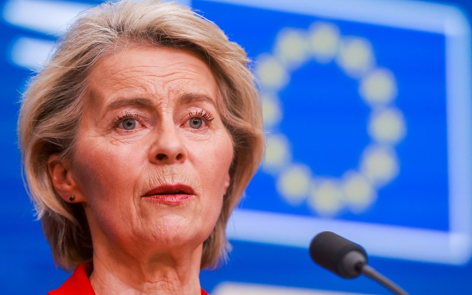 Przewodnicząca Komisji Europejskiej Ursula von der Leyen