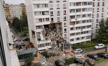 Wybuch poważnie uszkodził budynek