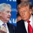 Prezes Fedu Jerome Powell (z lewej) od dawna był już celem werbalnych ataków prezydenta USA Donalda 