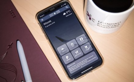 Lotnisko Chopina pochwaliło się nową aplikacją