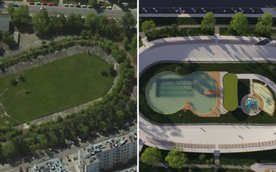 Zaprezentowano koncepcję na zagospodarowanie toru kolarskiego na warszawskim Grochowie