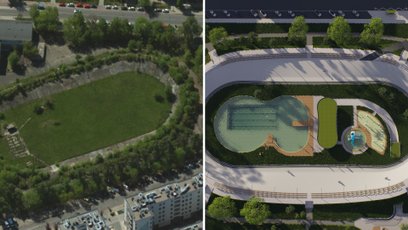 Zaprezentowano koncepcję na zagospodarowanie toru kolarskiego na warszawskim Grochowie