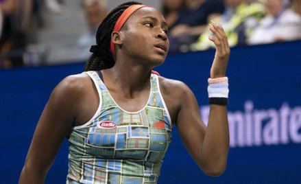 US Open: Cori Gauff we łzach