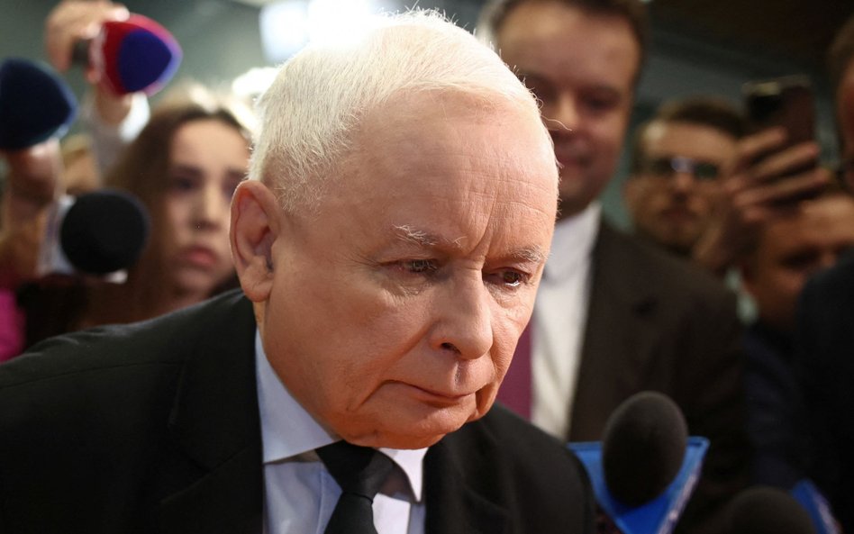 Prezes PiS Jarosław Kaczyński