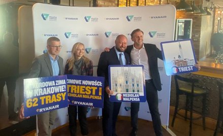 Ryanair ogłasza największy w historii zimowy rozkład lotów z Krakowa
