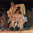 Egon Schiele, „Autoportret rodzinny”. Rok 1918, finis Austriae
