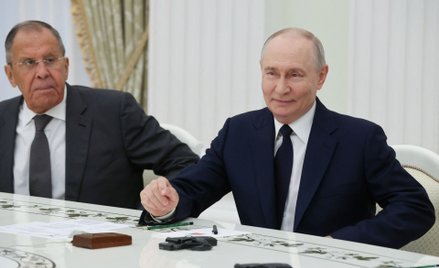 Siergiej Ławrow i Władimir Putin