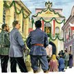 Msza święta dziękczynna pod Ostrą Bramą 27 kwietnia 1919 roku, kiedy wzruszenie wycisnęło łzy z oczu