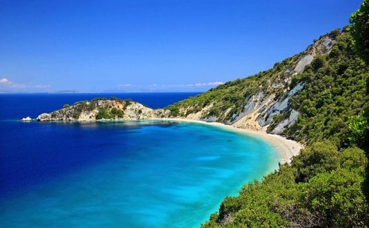 Plaża na Itace.