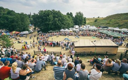 Festiwal Smaku w Grucznie przyciąga kilkadziesiąt tysięcy amatorów regionalnych smaków. Fot. Rafał S
