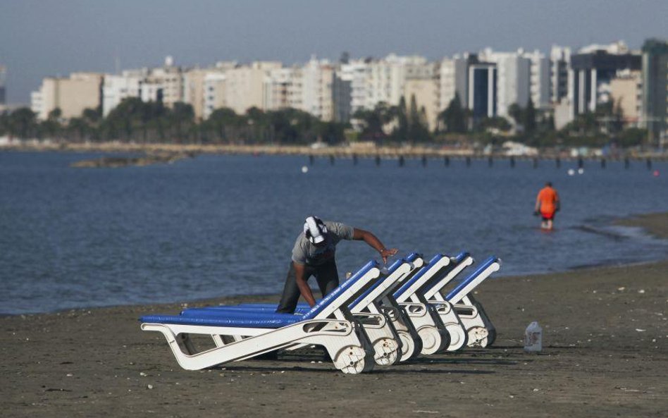 Na zdjęciu sąsiedni cypryjski kurort - Limassol