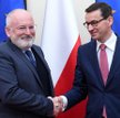 Frans Timmermans mógł być zaskoczony rozmachem, z jakim przyjęli go polscy politycy