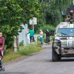 Gwardia Narodowa patroluje okolice Mukaczewa, w którym doszło do walk przemytników