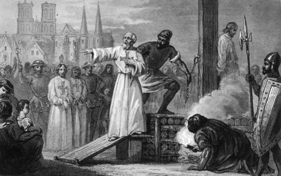 W piątek 13 października 1307 r. rozpoczęły się aresztowania templariuszy. 18 marca 1314 r. na stosi