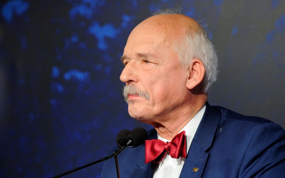 Poseł Konfederacji Janusz Korwin-Mikke