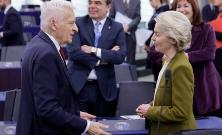 Jerzy Buzek z Ursulą von der Leyen