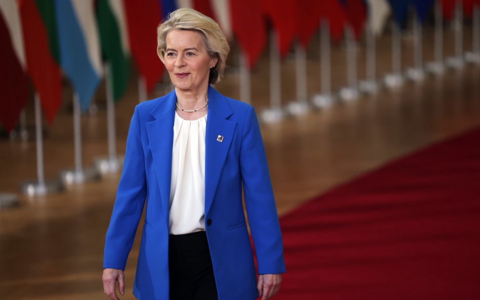 Przewodnicząca Komisji Europejskiej Ursula von der Leyen