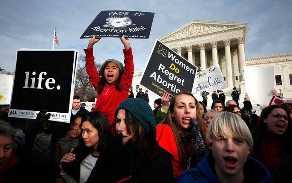 Antyaborcyjna manifestacja w Waszyngtonie