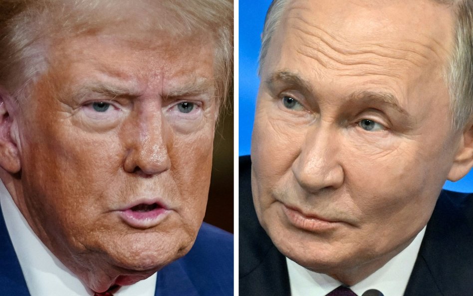 Donald Trump i Władimir Putin