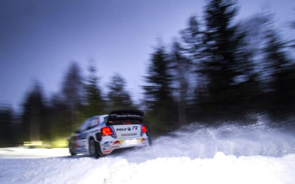 Kubica i śniegi Szwecji