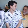 Francis F. Coppola (po prawej) obsadził w roli Benniego Aldena Ehrenreiha. Tetra zagrała Maribel Ver