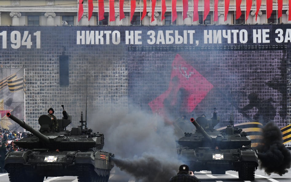Przygotowania do parady w Moskwie trwają od kilku dni