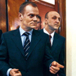 Platforma liczy, że były premier byłby lokomotywą wyborczą PO w wyborach do europarlamentu. Na zdjęc
