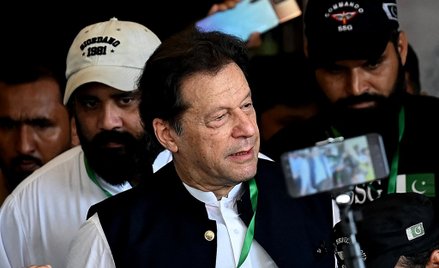 Były premier Pakistanu Imran Khan