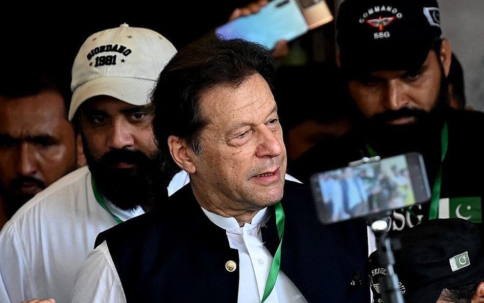 Były premier Pakistanu Imran Khan