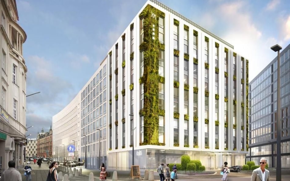 Wizualizacja hotelu Mercure Katowice City Center