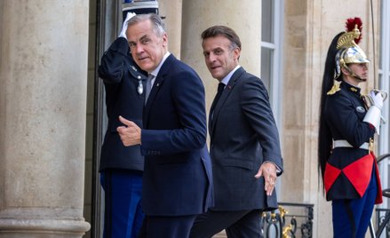 Mark Carney i Emmanuel Macron