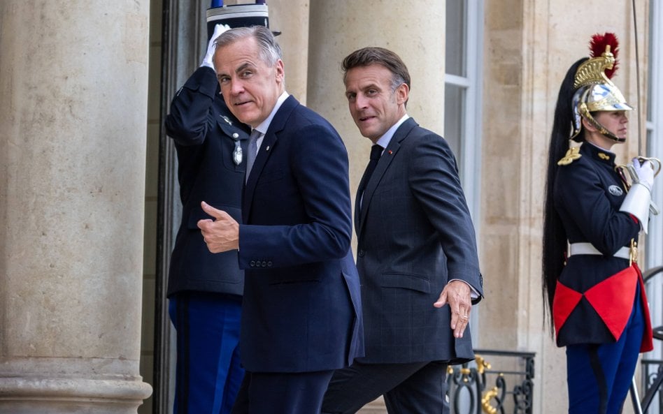 Mark Carney i Emmanuel Macron