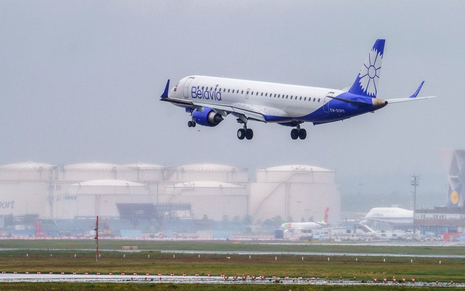 Bieławia nie może latać do Rosji
