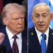 Władimir Putin, Donald Trump i Beniamin Netanjahu