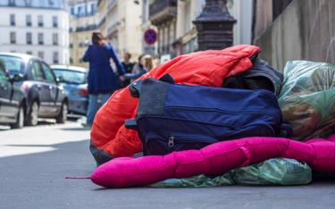 W Paryżu coraz częściej dochodzi do eksmisji osób w kryzysie bezdomności